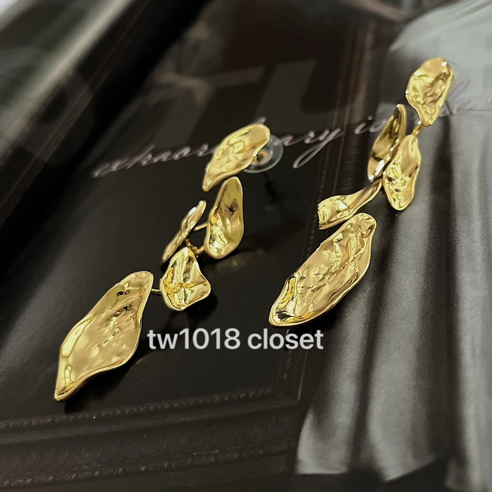 Alexis Bittar Mosaic Molten Linear Drop Earrings